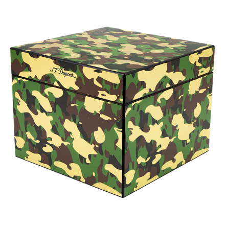 St dupont HUMIDOR - CUBE CAMO